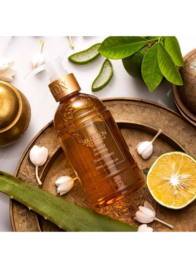 spa ceylon - Neroli Jasmine Gentle Hand Wash Hydrating Handwash Luxury Hand Care Floral Fragrance Soft And Smooth - Image 1