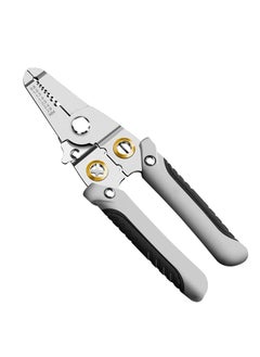 ZDQTRA ZDQTRA Wire Stripper and Cutter Pliers Decrustation Tools for Electricians 6 in1 Multifunctional Wire and Cable Stripping Cutting Winding Crimping Precision Hand Tool 1pcsmulti color  - Image 1