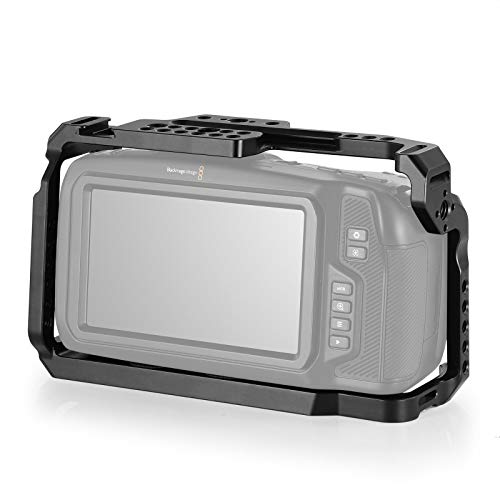 SMALLRIG [الإصدار الجديد] قفص SMALLRIG BMPCC 4K و 6K لكاميرا بلاك ماجيك ديزاين بوكيت سينما 4K و 6K مع حذاء بارد، سكة NATO - 2203 - Image 4