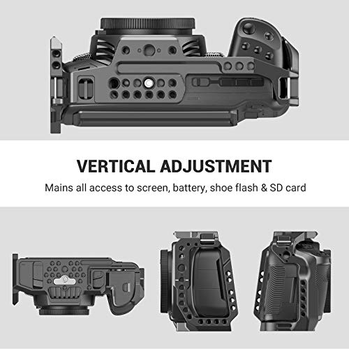 SMALLRIG [الإصدار الجديد] قفص SMALLRIG BMPCC 4K و 6K لكاميرا بلاك ماجيك ديزاين بوكيت سينما 4K و 6K مع حذاء بارد، سكة NATO - 2203 - Image 3