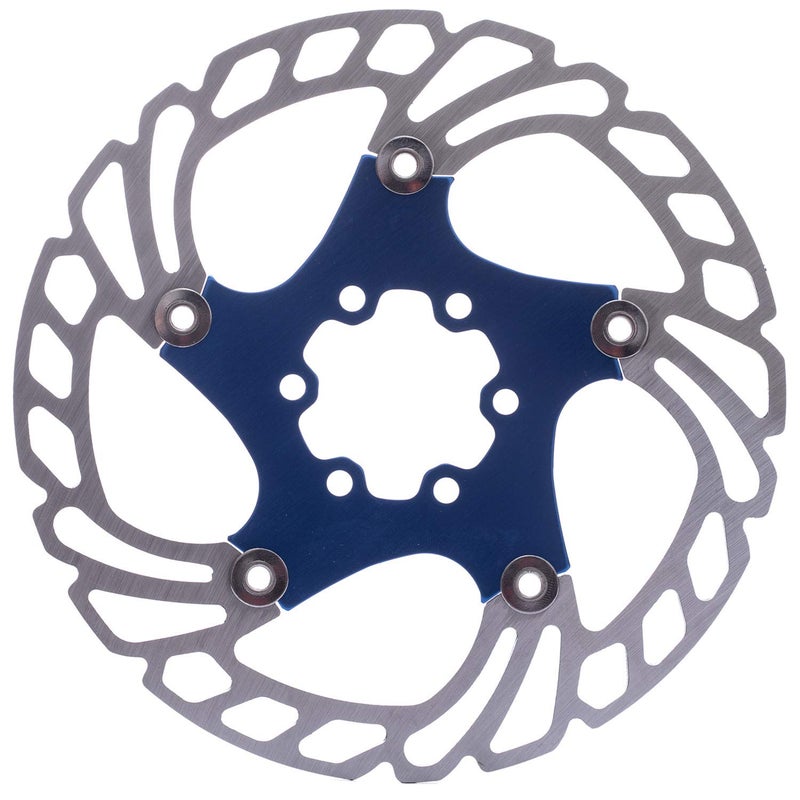 YBEKI Premium Floating Bike Disc Brake Rotor (140/160/180/203mm) - CNC Machined Stainless Steel & Aircraft Aluminum - Enhanced Heat Dissipation for MTB/Road/BMX Bikes - with 12-Bolt Kit - Image 3