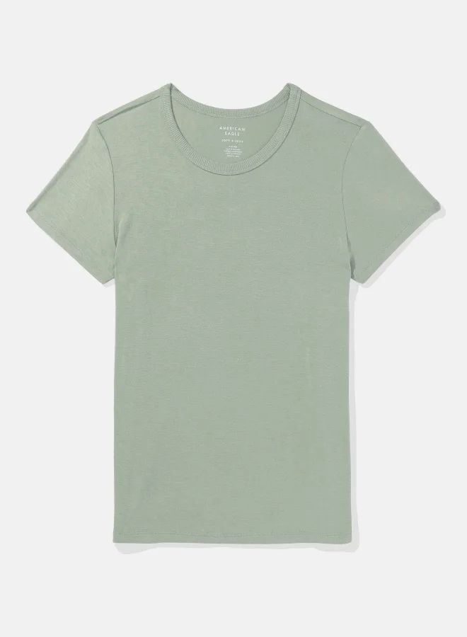امريكان ايجل AE Soft Short-Sleeve Crew Neck Tee