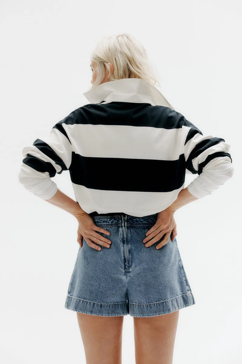 H&M Wrap denim skort