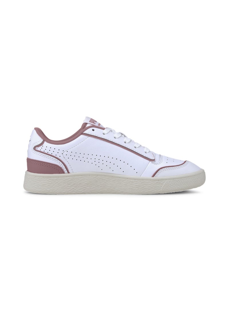 PUMA - Ralph Sampson Lo Perforated Outline Mens White Sneakers - Image 1