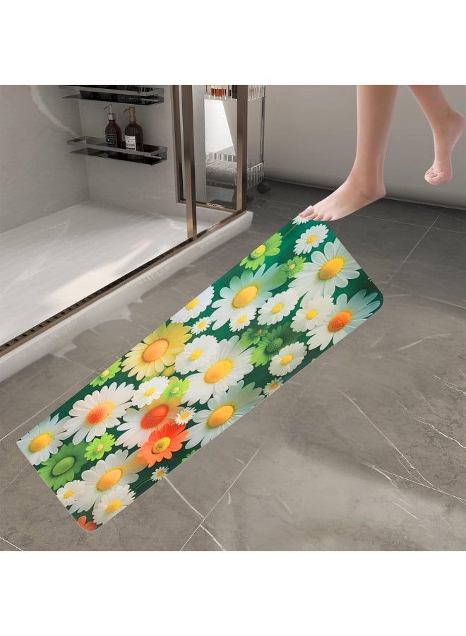 Sweet Bathroom Rugs 116x38cm, Extra Soft Absorbent Bath Rugs, Rubber Backing Quick Dry, Machine Washable Bath Mats for Bathroom Floor, Tub and Shower, Home Decor Accessories - Image 2