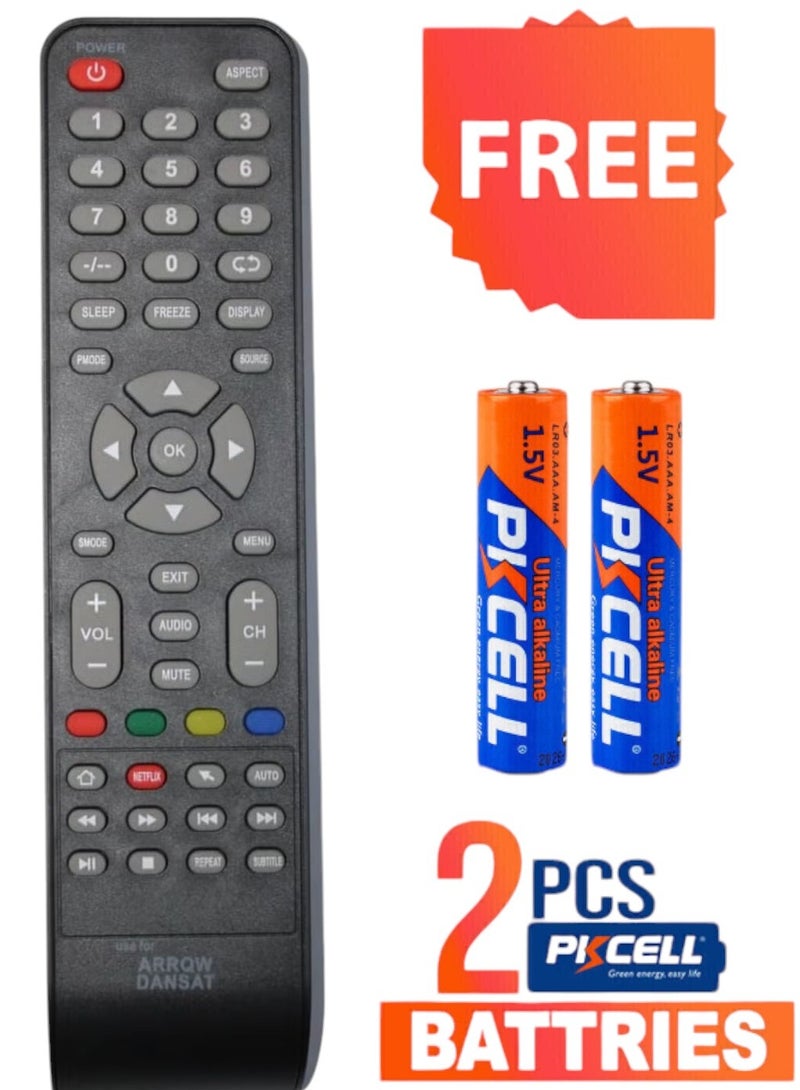 TV Remote Control FOR  ARROW  DANSAT - Image 1
