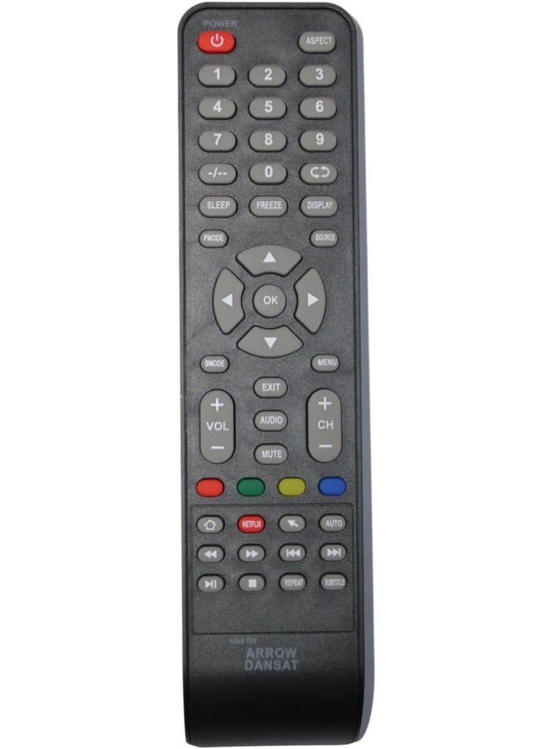 TV Remote Control FOR  ARROW  DANSAT - Image 2