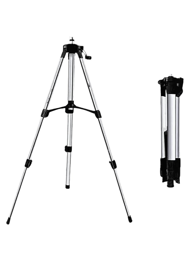ECVV Ecvv 1.2M Tripod | Adjustable Height Thicken Aluminum Alloy Tripod Stand For Laser Level | Cw101  - Image 1