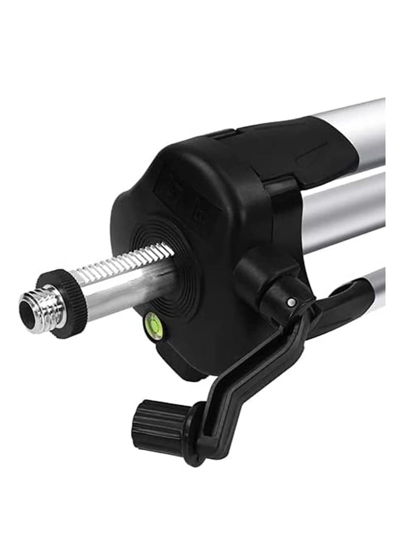ECVV Ecvv 1.2M Tripod | Adjustable Height Thicken Aluminum Alloy Tripod Stand For Laser Level | Cw101  - Image 4