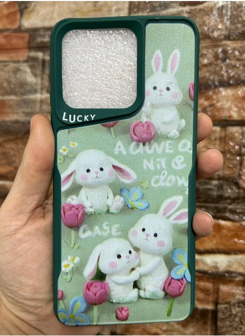 Back Cover Compatible With Phone Realme C51 / C53  - Multi Color 262