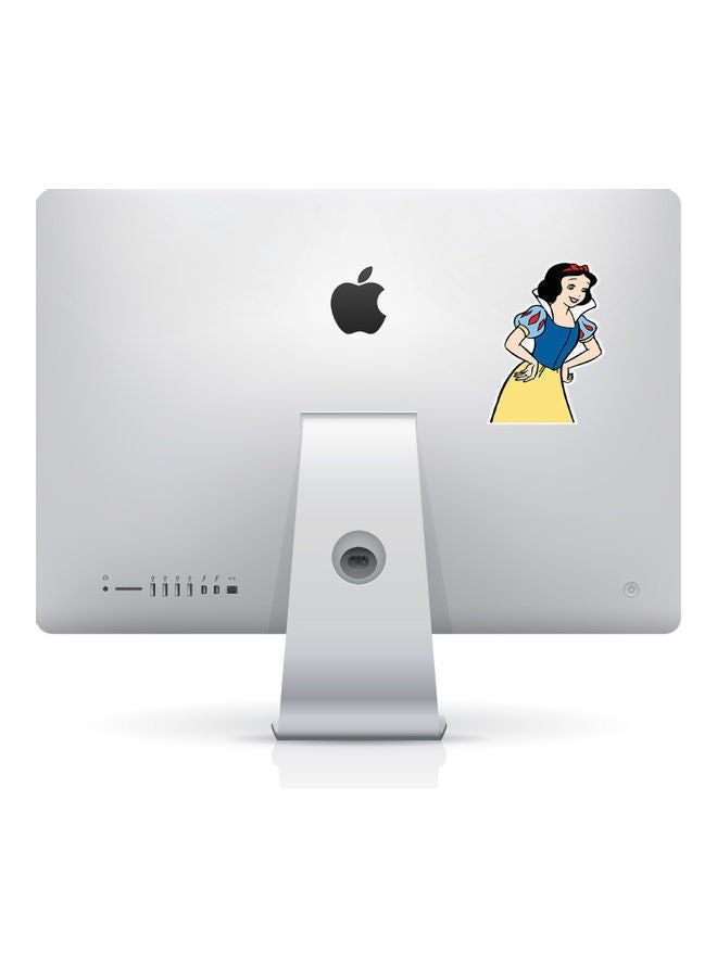 RKN Cute Snow White Standing Vinyl Sticker 4.5inch - Image 1