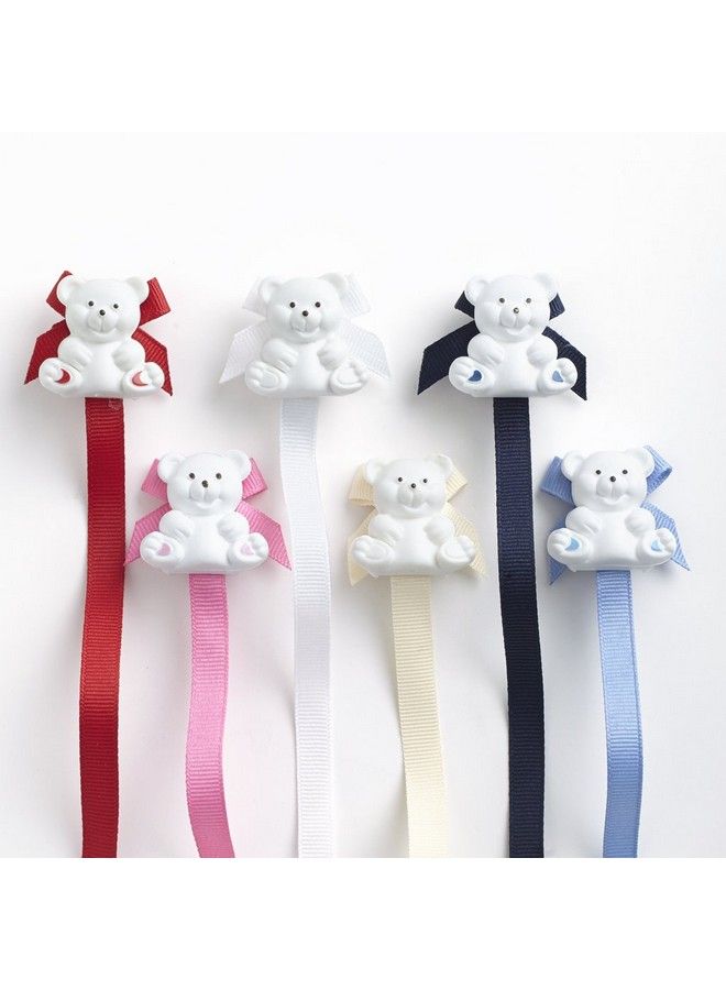 Baby Buddy Bear Pacifier Holder Clip Snaps To Paci Teether Toy Clips To Baby’S Shirt Pacifier Clip For Babies 4 Months & Up Toddler Boys & Girls Pacifier Holder Baby Must Haves Navy 2 Count - Image 3