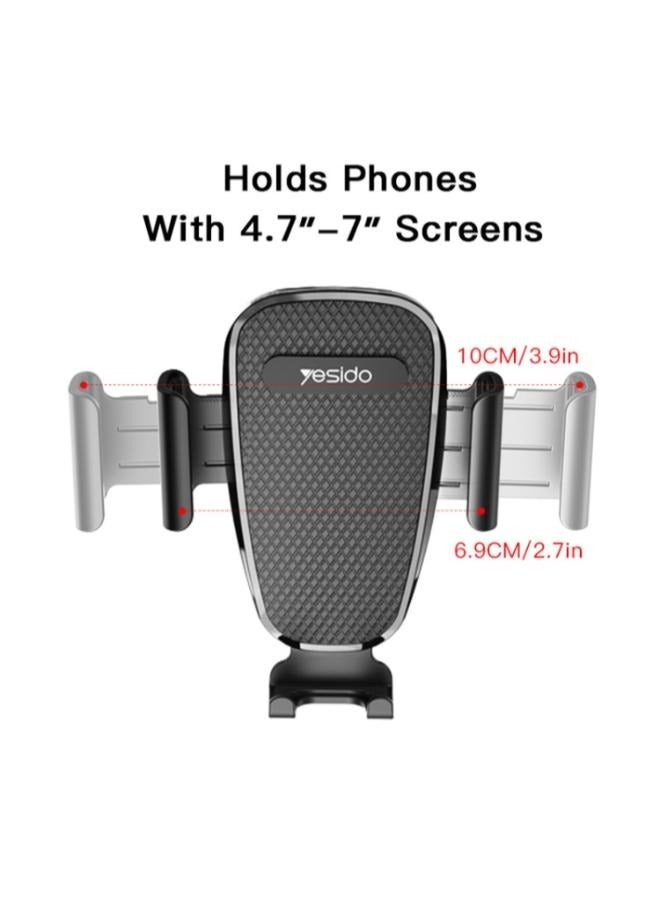 Yesido Yesido C119 Car Windshield Strip Soft Rubber Suction Cup Phone Holder(Black) - Image 4