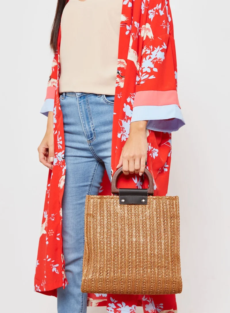 Ginger D - Ring Handle Tote