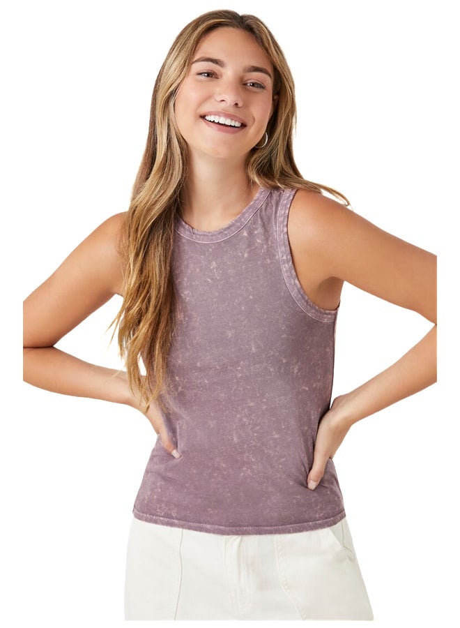 FOREVER 21 تانك توب غسيل معدني - Image 1