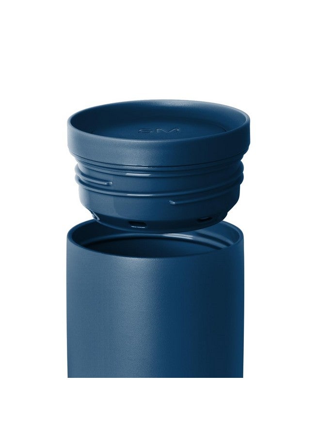 Simple Modern Travel Coffee Mug Tumbler with 360° Lid | Ceramic-Lined Insulated Stainless Steel Cold Brew Iced Coffee Cup Thermos | Gifts for Women Men Her Him | Voyager Signature | 16oz | Slumberland - Image 2