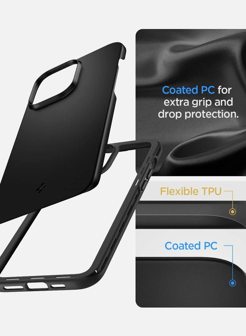 Spigen Thin Fit iPhone 14 Plus Case Cover - Black - Image 3