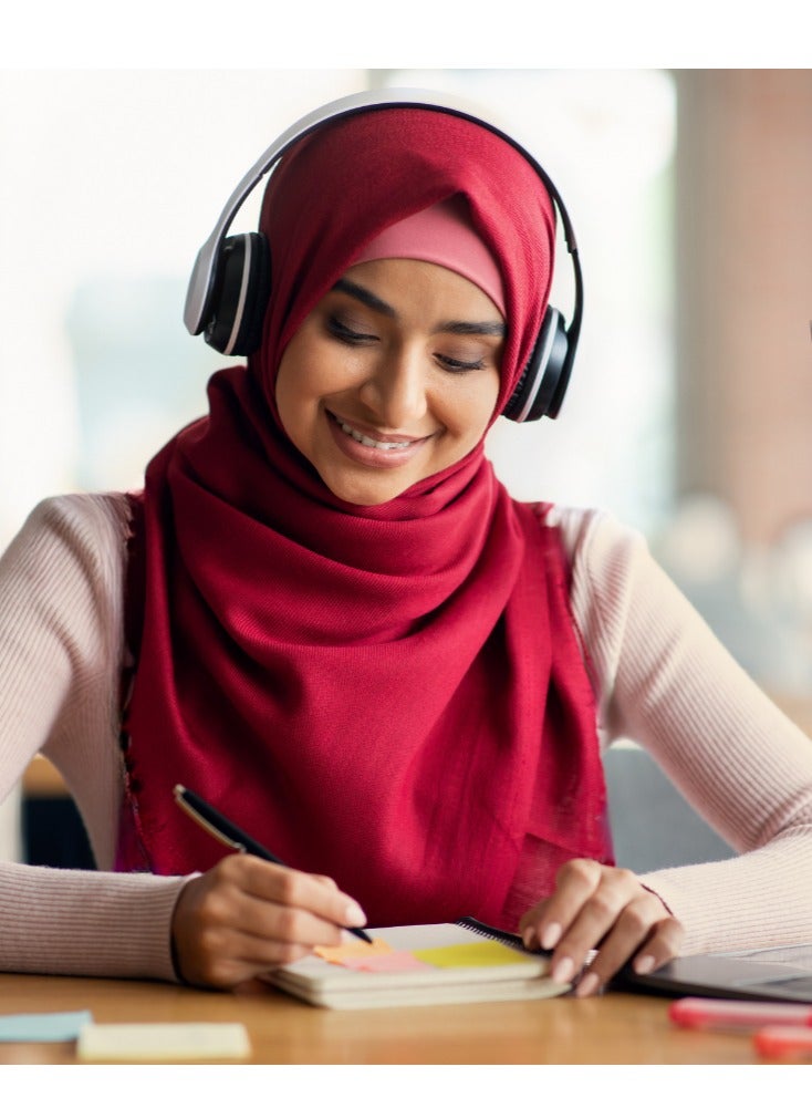 ADEEB-5 pcs Hijab Scarfs for Women - Premium Quality Chiffon Hijab, Soft and Lightweight. Hijab Gift Box - 5 Colors Set - Image 5