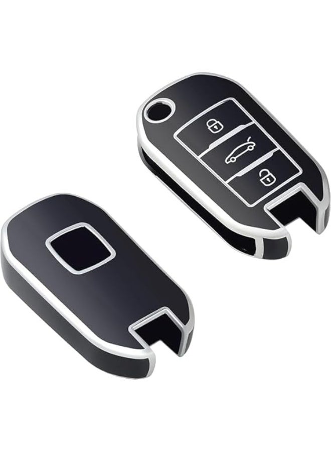 UShop U-Shop 3-button car key cover ✔ Compatible with Peugeot - Image 3