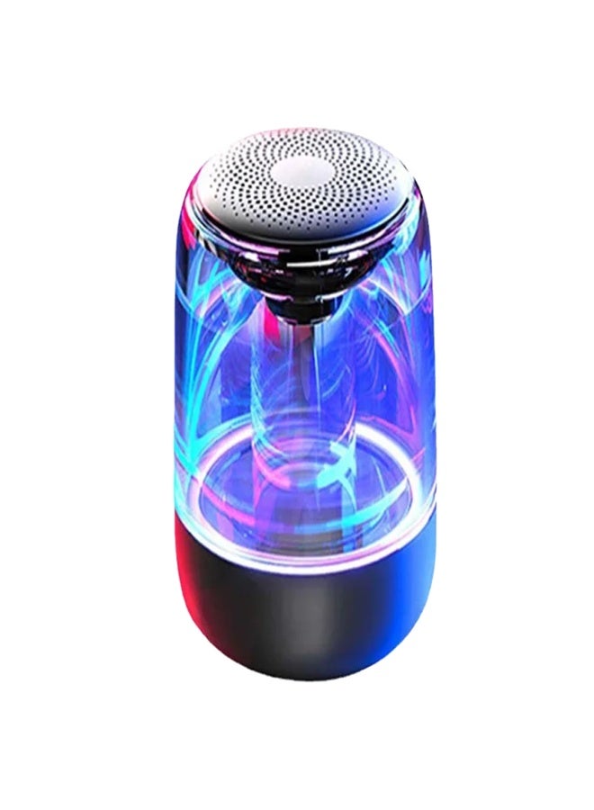 C7 Wireless Bluetooth Speaker Seven Colour Lights TWS Surround Sound Portable Audio Bluetooth 5.0 Stereo Speaker Crystal Glass Music Speaker - Image 1