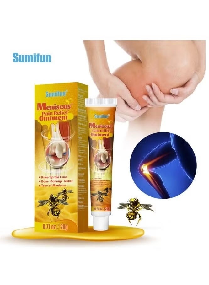 Sumifun Meniscus Pain Relief Ointment - Relieve pain in neck shoulders back hips joints muscles knees and feet - Image 2