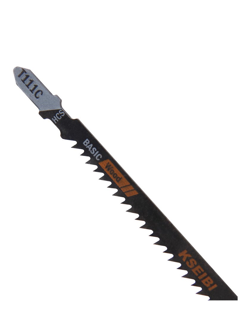 KSEIBI 5-Piece Jigsaw Blades T-Shank Set – Universal, Durable, and Versatile for Wood, Metal, and Plastic Cutting  - Image 2