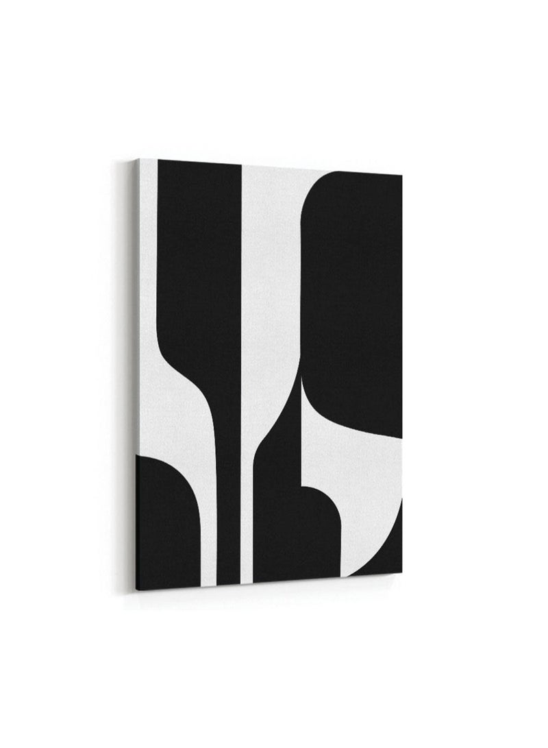 LOWHA Canvas Wall Art Stretched Over Wooden Frame with Bohemian Art Pattern Painting - Image 4