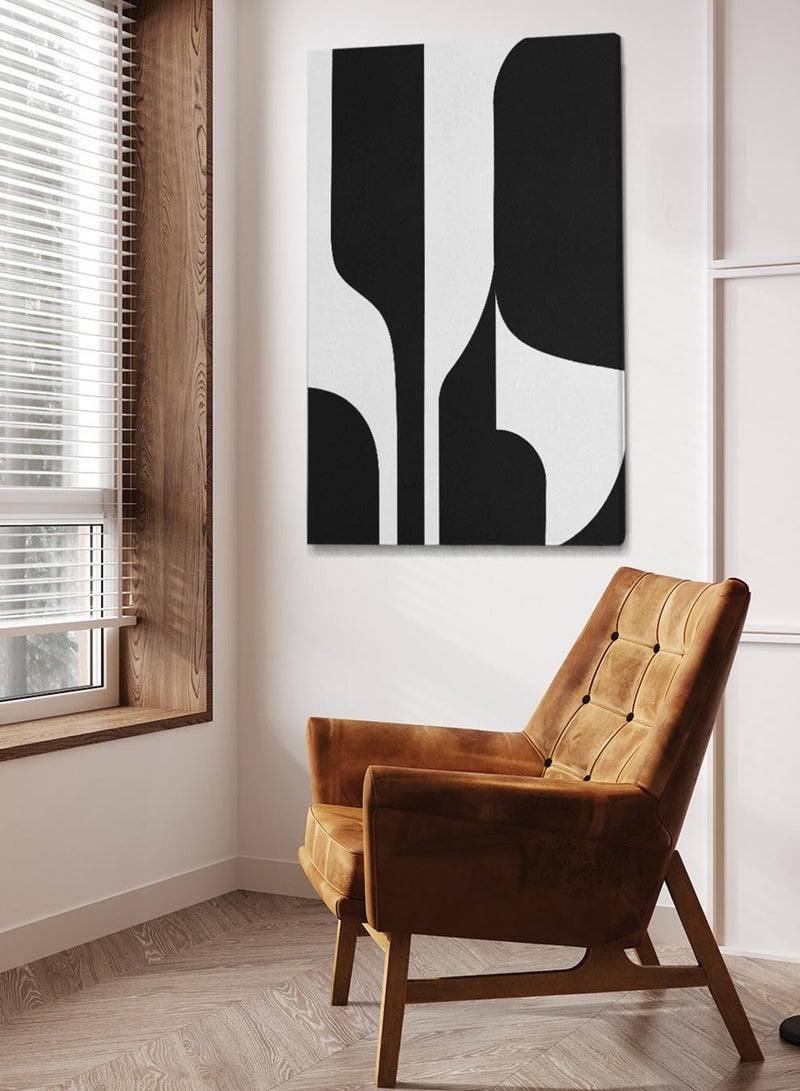 LOWHA Canvas Wall Art Stretched Over Wooden Frame with Bohemian Art Pattern Painting - Image 2