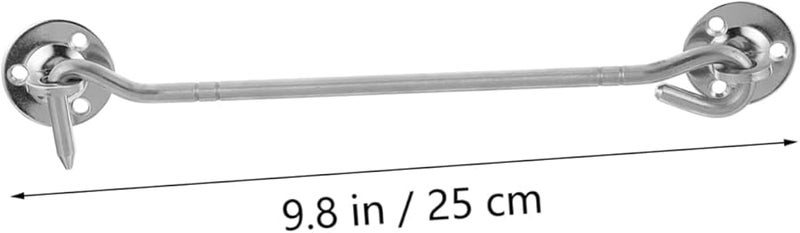 Artibetter 2 Pack Stainless Steel Heavy Duty RV Window Lock Hook Easy to Install - Image 3