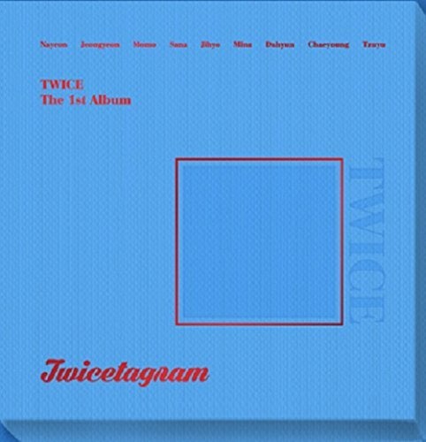 JYP Entertainment JYP Entertainment Twice  Twicetagram Vol1 C Matte ver CD3 PhotocardStickerExtra Photocard Set
