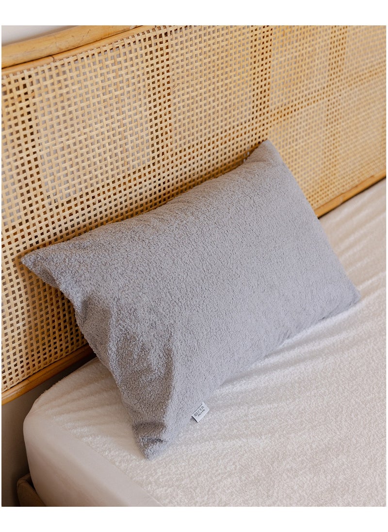 More cottons - set of 2 Pillow Protector size 50x70 Material: Side Latex waterproof and side Cotton Towel like - Image 1