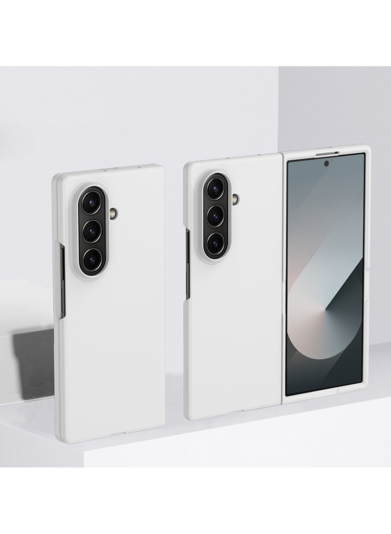 Slim Case Compatible with Samsung Galaxy Z Fold 7 , Skin Feel Matte Back Cover Hard PC Shockproof Cover for Men & Women  - Image 1