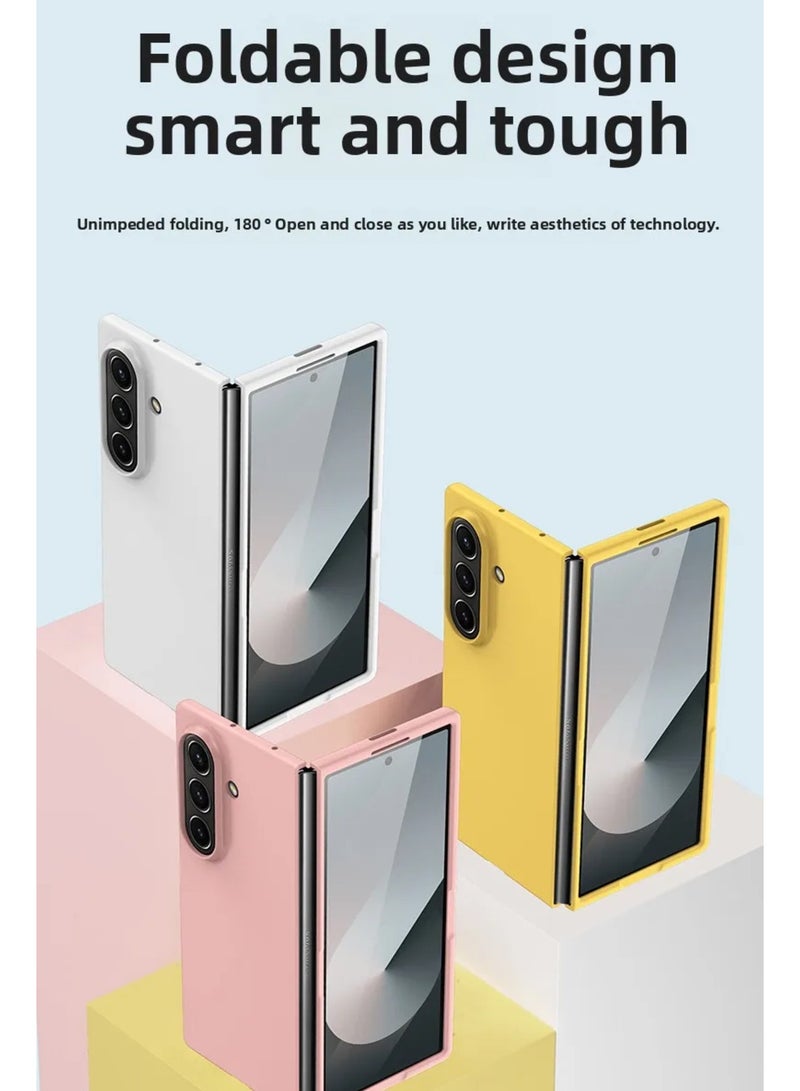 Slim Case Compatible with Samsung Galaxy Z Fold 7 , Skin Feel Matte Back Cover Hard PC Shockproof Cover for Men & Women  - Image 3