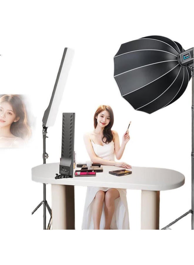 Youfes High Brightness Contour Light Live Fill Light Anchor Top Long Strip Led Light Live Room Photography Top Light Beauty Soft Light Flat Panel Indoor Still Life Jewelry - Image 3