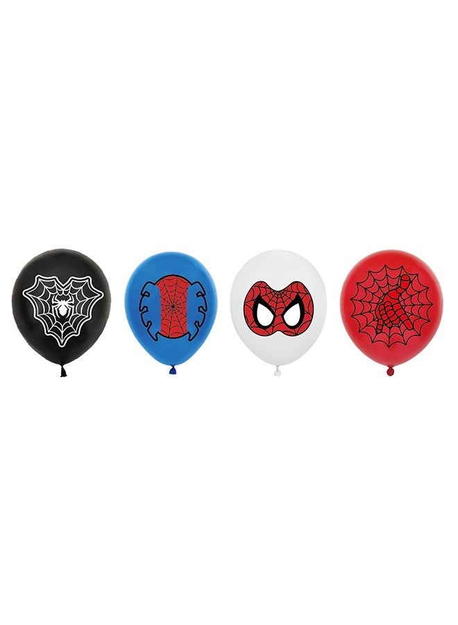 Polish'D Spidey Birthday Decorations, Party Supplies Set Include Banner, Balloons, Hanging Swirls, Cake Cupcake Toppers, Tablecloth for Boys Girls Spidey Theme Party - Image 5