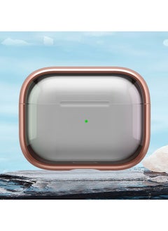 Suitable For Airpods 4 For Apple Headset Protective Cover Transparent Soft Rubber Cover Anti-drop Protective Shell Pro2 New-Color:Tall Mei Jin-Applicable Model:Airpods 4