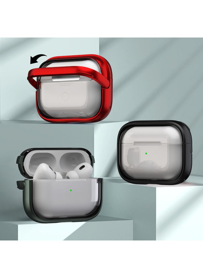 Generic - Suitable For Airpods 4 For Apple Headset Protective Cover Transparent Soft Rubber Cover Anti-drop Protective Shell Pro2 New-Color:Tall Mei Jin-Applicable Model:Airpods 4 - Image 1