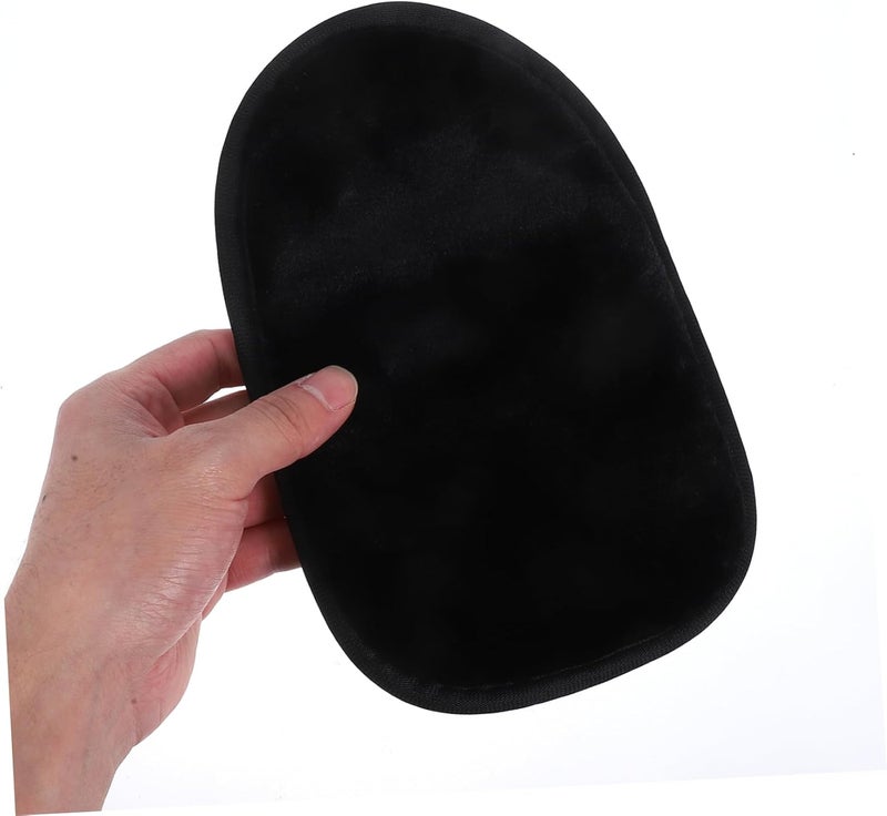 MAGICLULU Multi-Functional Plush Car Washing Mitt Soft Non-Abrasive Cleaning Glove for Waxing and Detailing Vehicle Care and Maintenance Black - Image 4