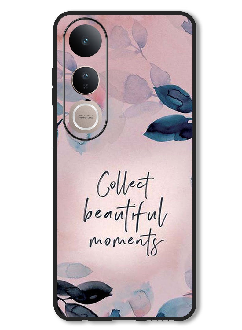 Theodor حافظة متوافقة مع فيفو V50 لايت حماية مضادة للصدمات غطاء واقي لجمع اللحظات الجميلة - Image 1