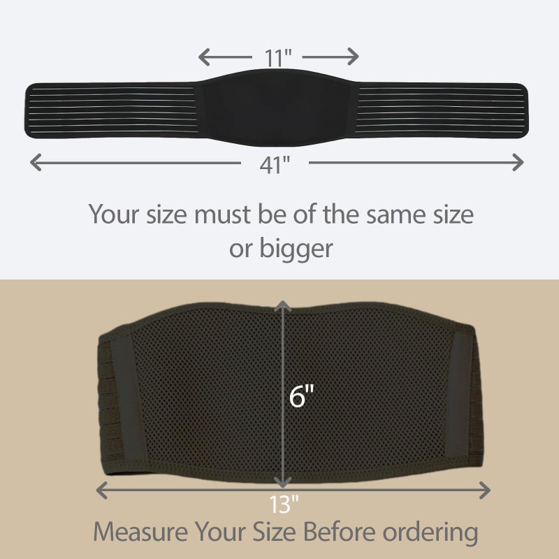 leeveel Belly Bands for Pregnant Women, Pregnancy Belly Band, Adjustable Maternity Belly Band, Relieve Lower Back Pelvic Abdomen Pain, Pregnancy Must Haves (Black) - Image 3