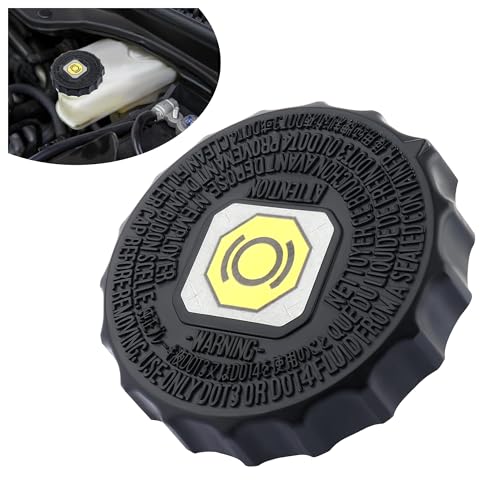 NHHC Brake Master Cylinder Cap,Brake Fluid Cap Replacement OEM#47230-47090,Brake Fluid Reservoir Cap Compatible with Toyota Sienna Tacoma,Lexus ES250 GX460 Car Accessories - Image 1