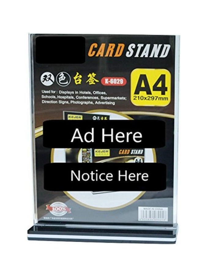 A4 Card Holder, 210 x 297 mm - Image 1