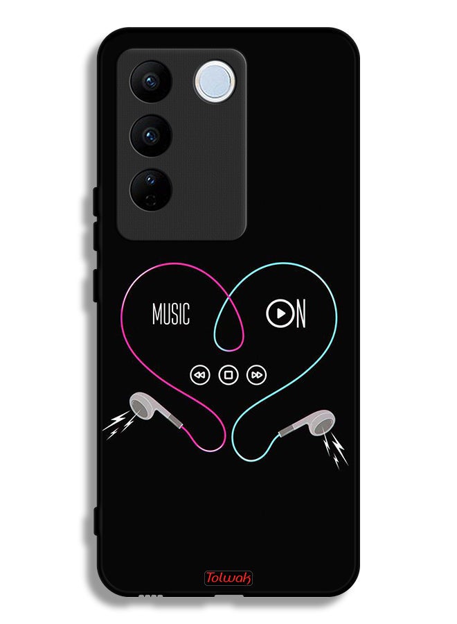 Tolwak Vivo S16e Protective Case Cover Music On - Image 1