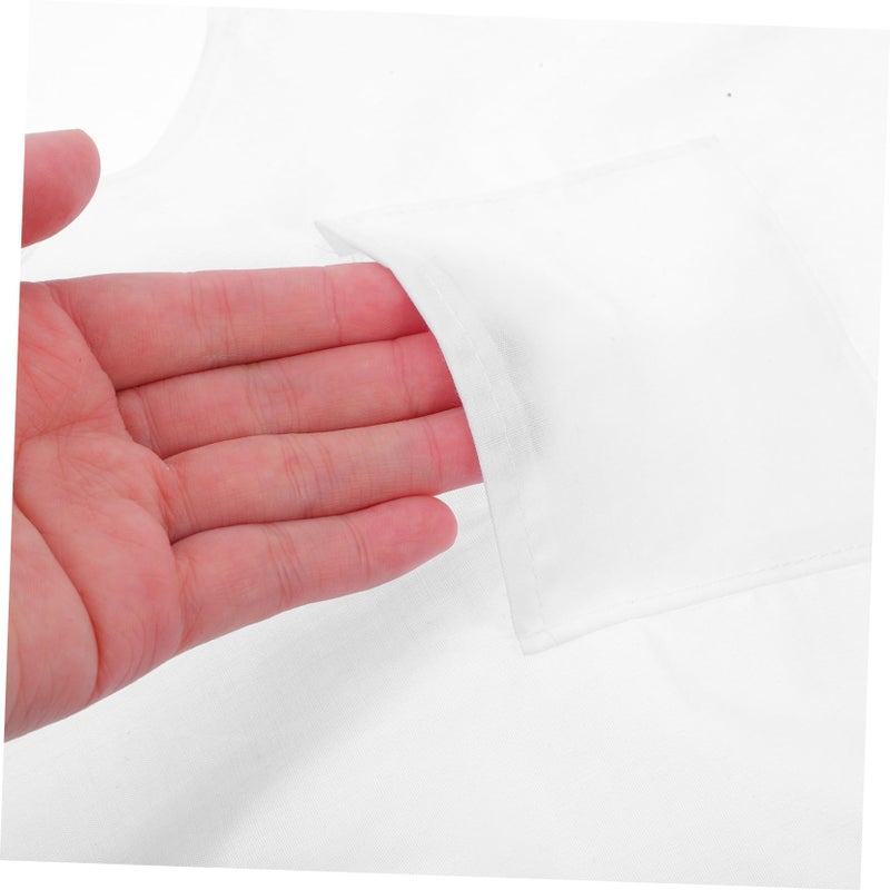 Newborn Chef Hat And Apron Photography Props Adorable Outfit Small Size - Image 4