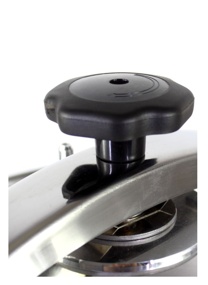 Dac - Aluminium pressure cooker silver/black 9 Liters - Image 1