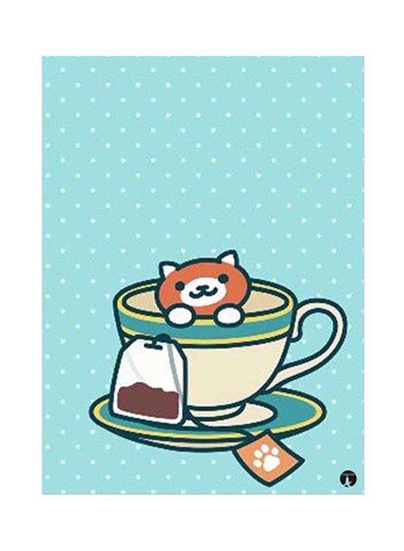 RKN Metal Plate Poster Multicolour 15x20centimeter