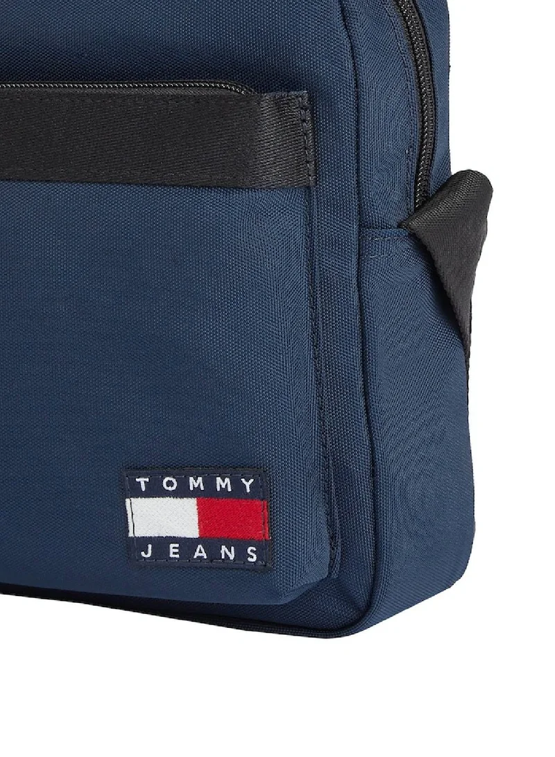 TOMMY JEANS Men's Essential Daily Work Messenger - Polyester, Blue
