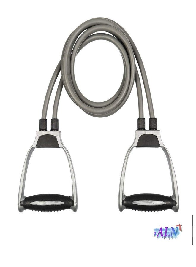 ALN® Toning Tube with D Handle, Rubber Band, Resistance Tube for Workout, Toning Tube Resistance Band, Full Comfortable and Flexible Resistance Toning Tube Use for Gym,Yoga, and Other Fitness Activity - Image 1