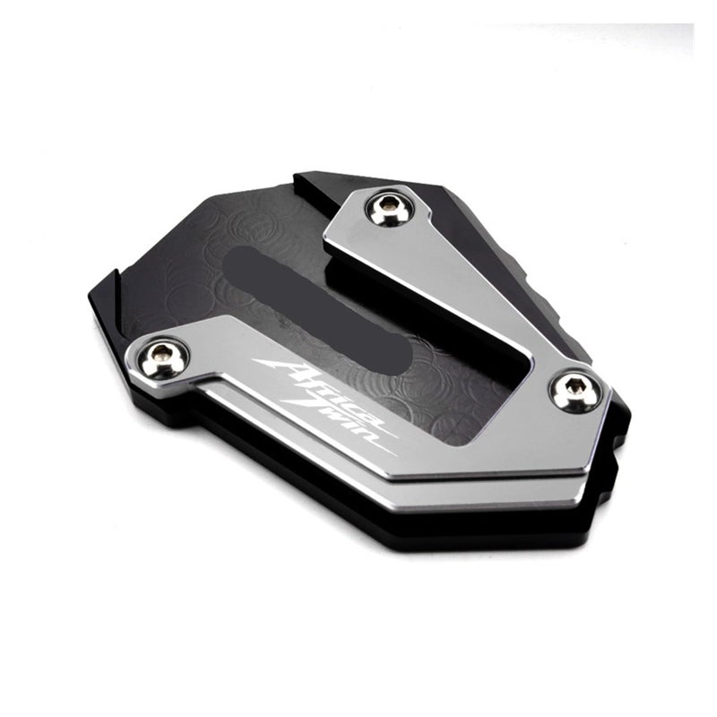 Motorcycle Kickstand Extension Stand Pad Grey Compatible with Africa Twin 1100 CRF1100L 2020 2025 - Image 2