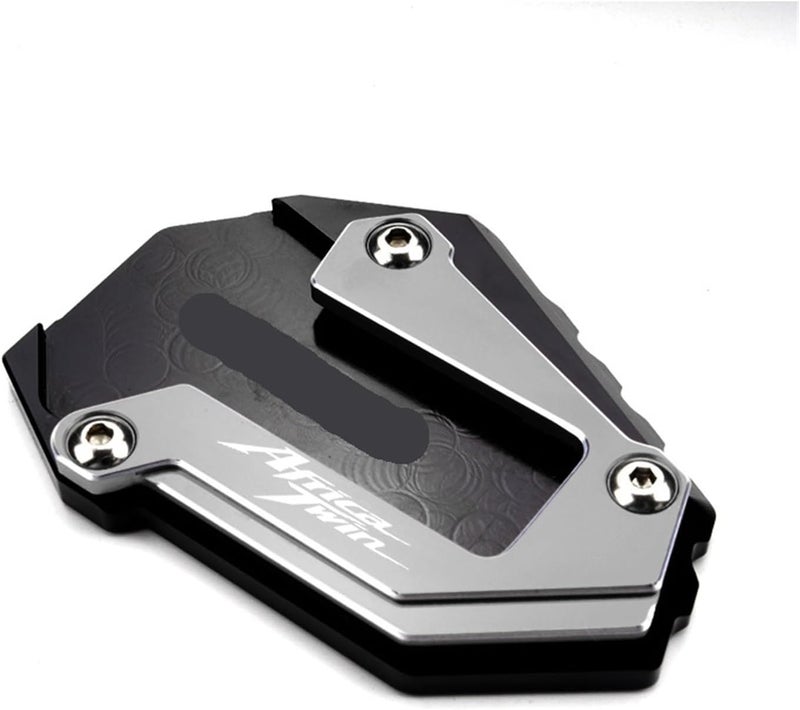 Motorcycle Kickstand Extension Stand Pad Grey Compatible with Africa Twin 1100 CRF1100L 2020 2025 - Image 1